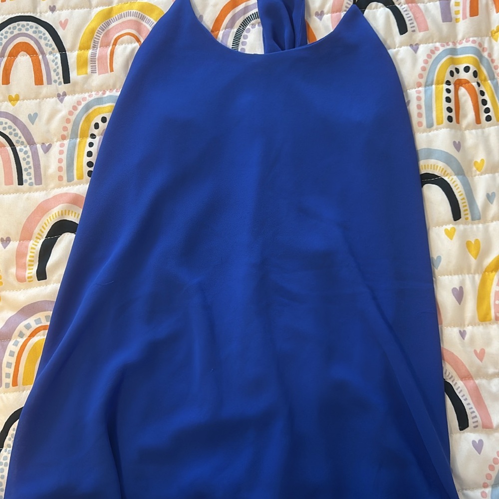 Elegant Blue Women's Tank Top